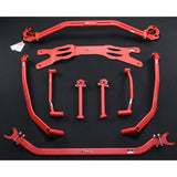 Chassis Tunig Strut Brace Kit For BMW E46 1998-2005 High Performance Auto Parts